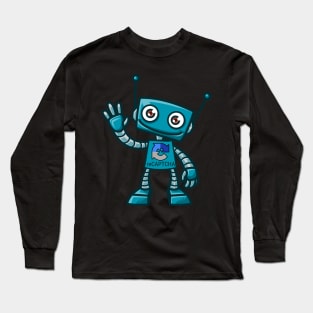 ReCaptcha Robot - Captcha - I am not a robot Long Sleeve T-Shirt